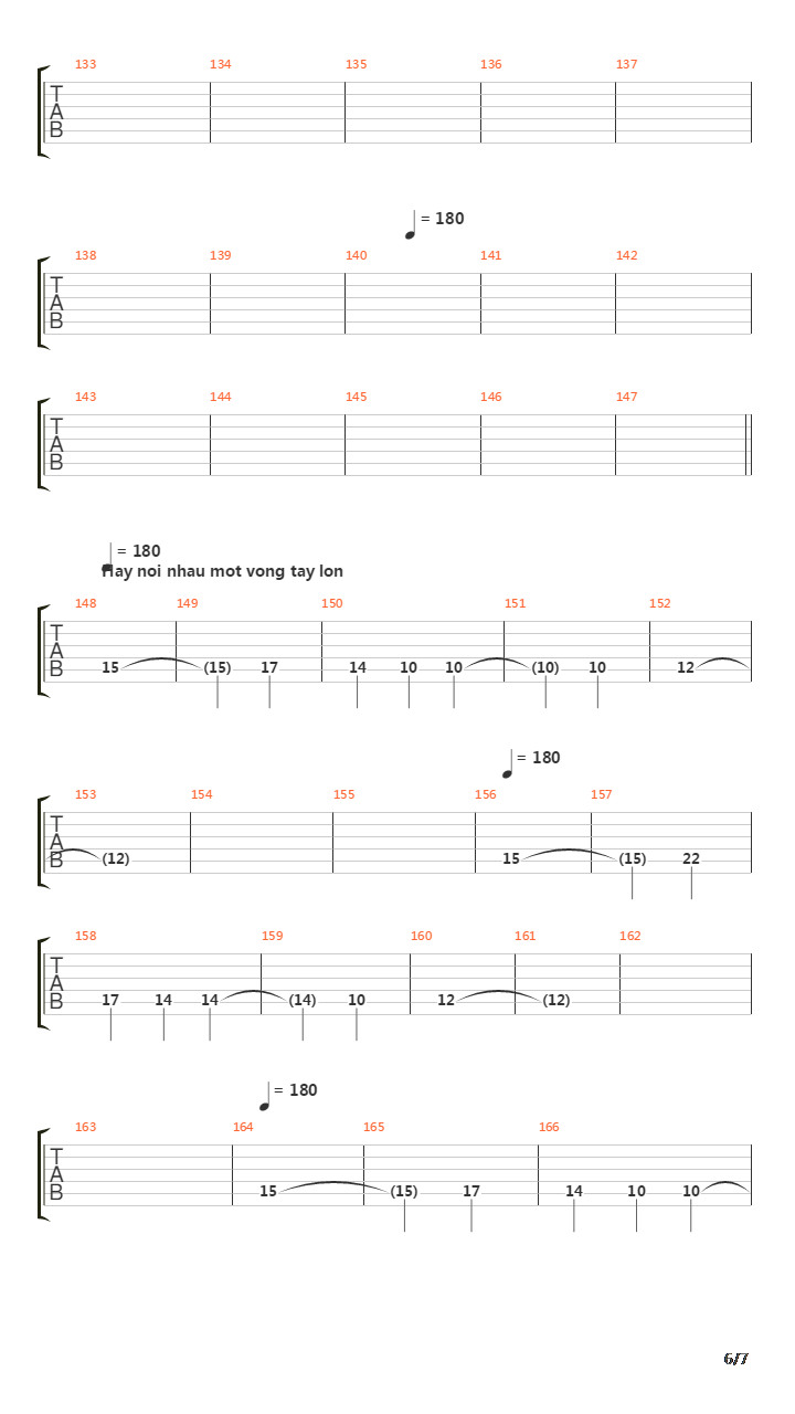 Noi Vong 2吉他谱