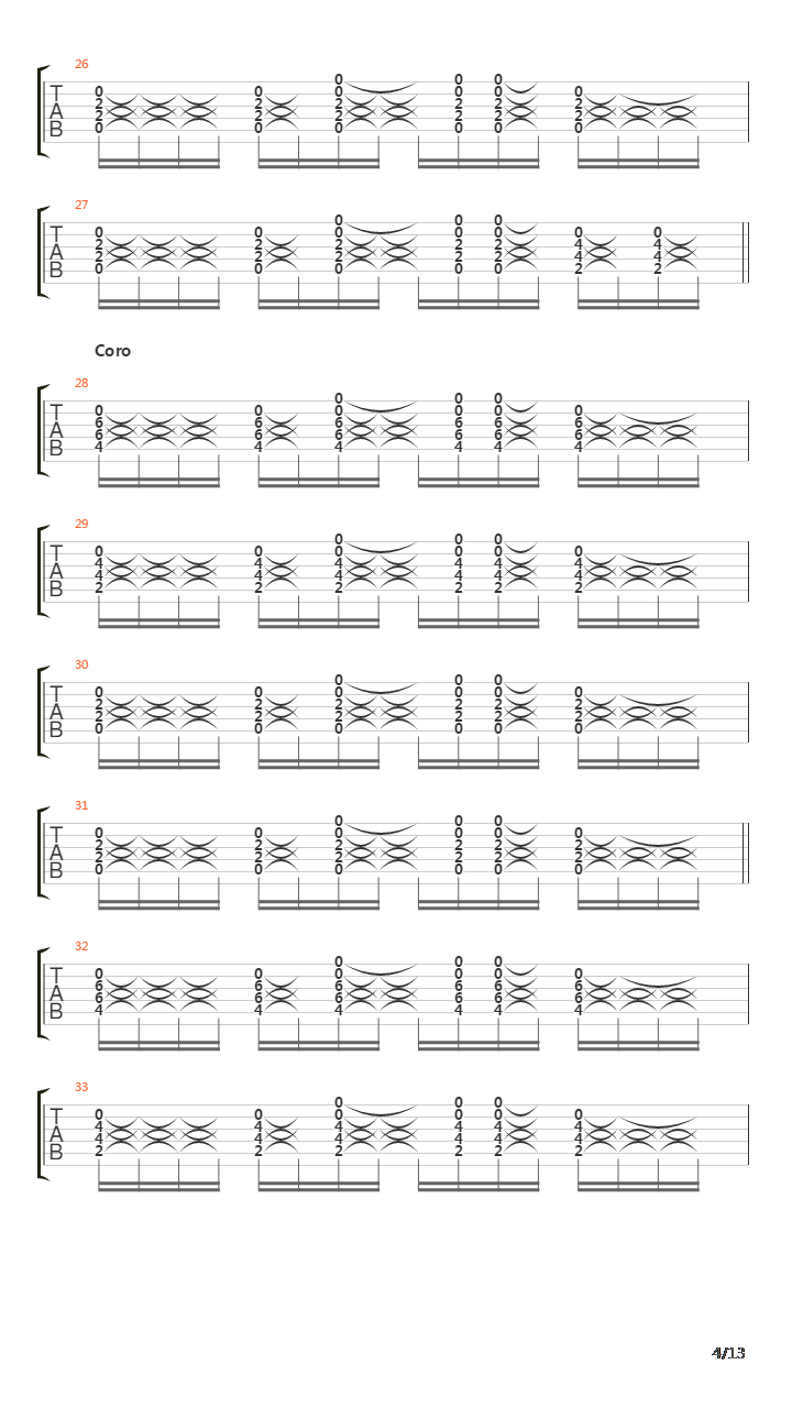 Sabes吉他谱