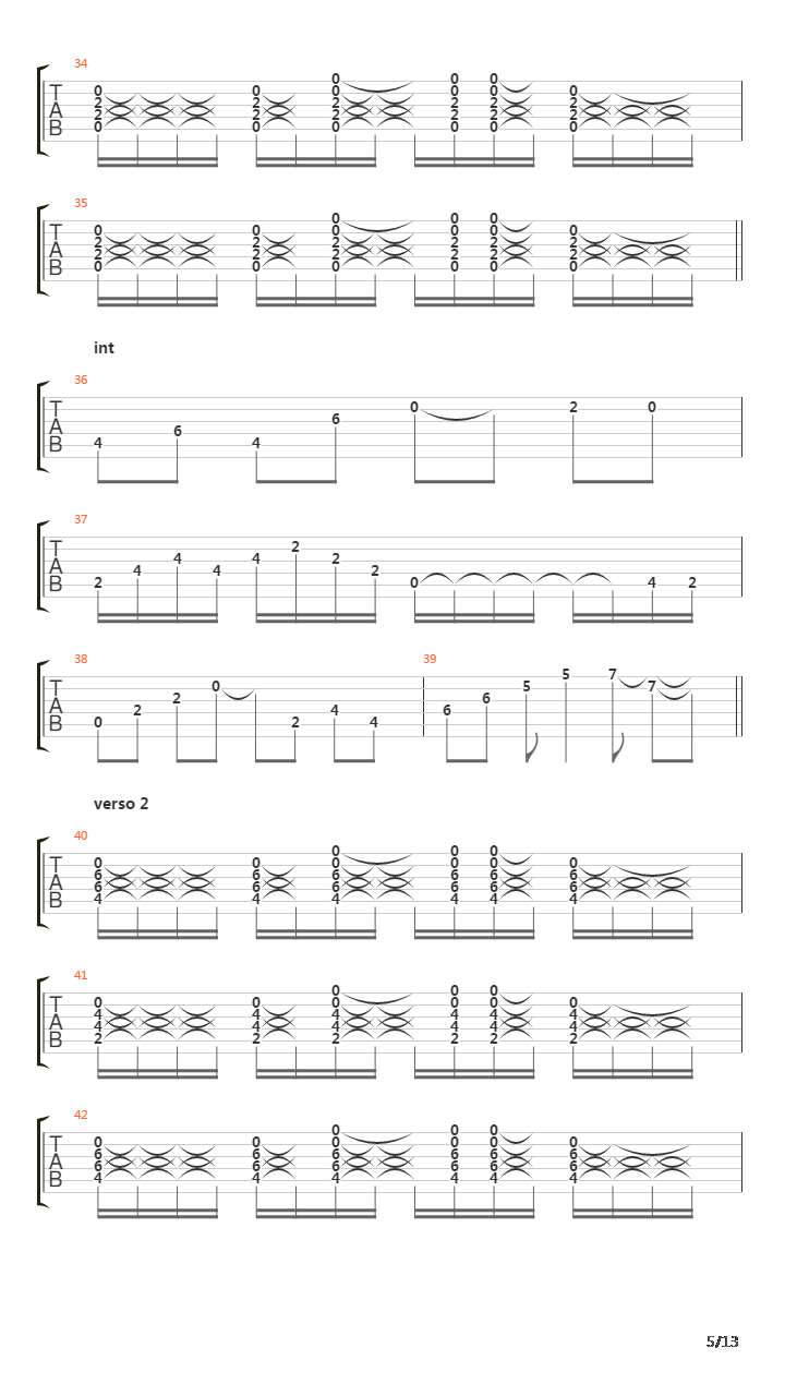 Sabes吉他谱