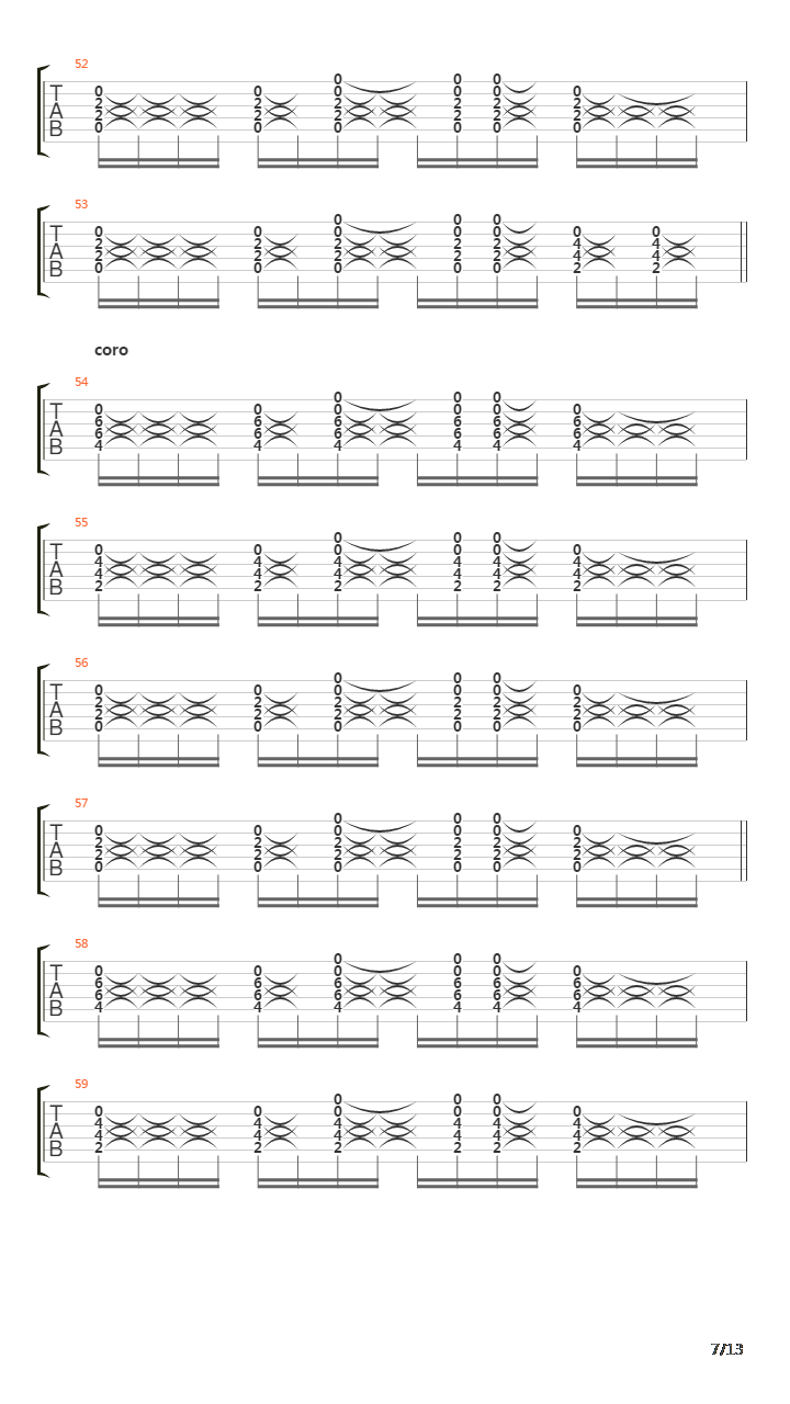 Sabes吉他谱