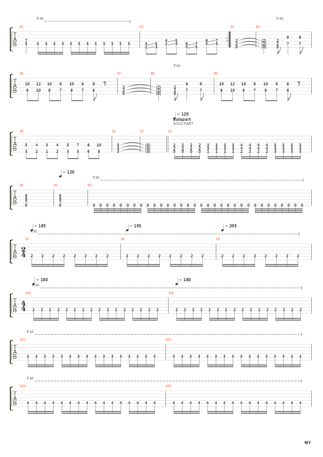 Song 1吉他谱