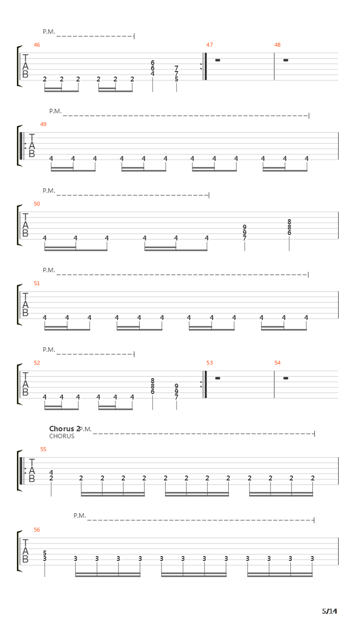 Song 1吉他谱