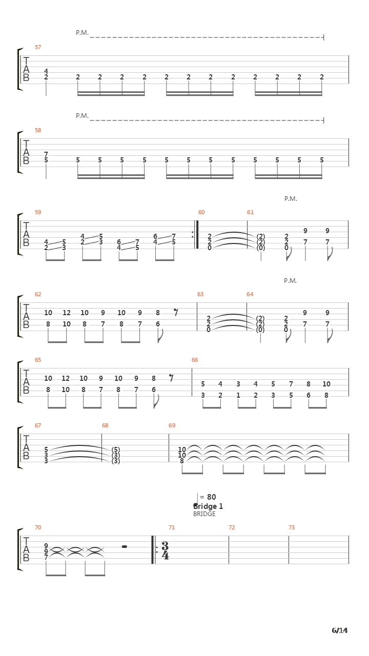 Song 1吉他谱