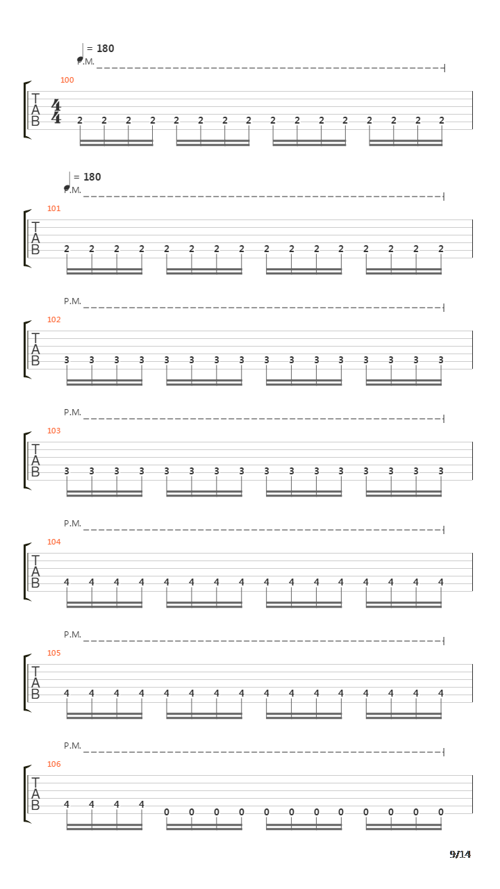 Song 1吉他谱