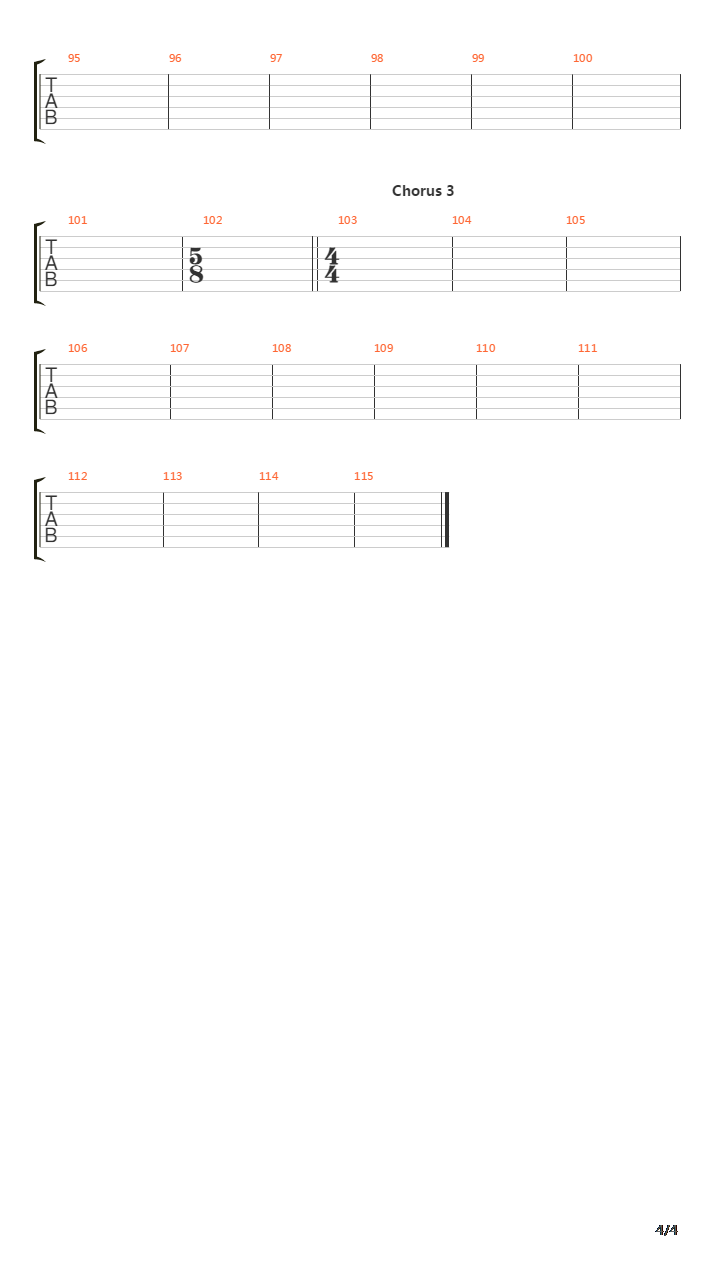 Song 10吉他谱