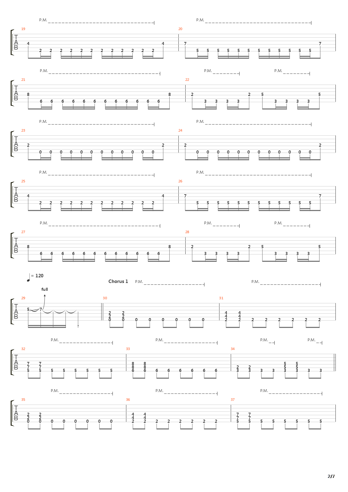 Song 11吉他谱