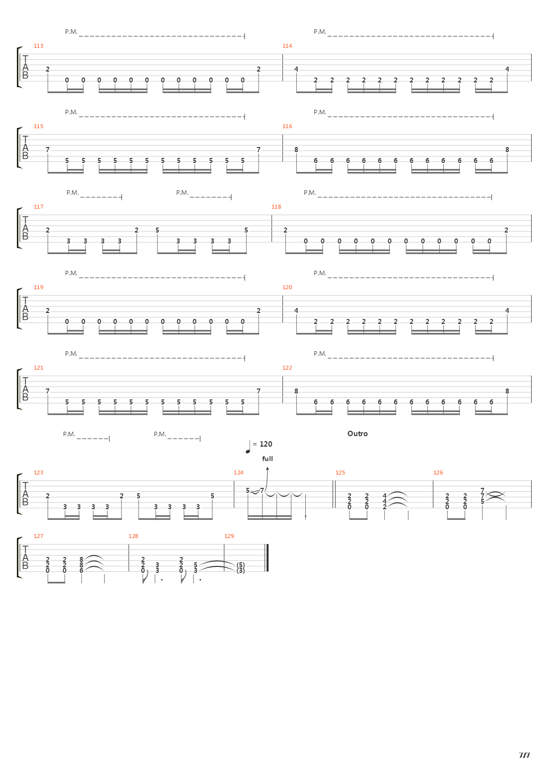 Song 11吉他谱