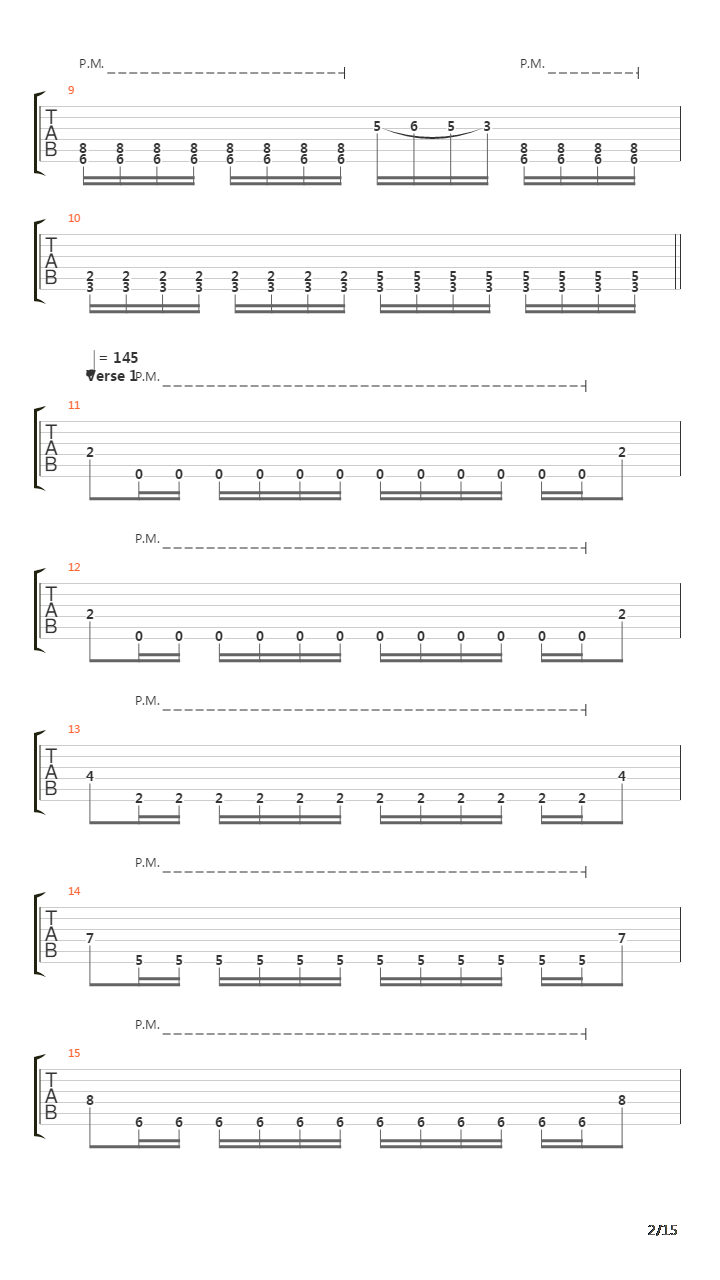 Song 11吉他谱