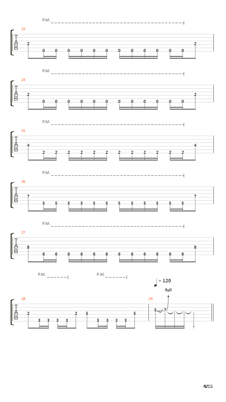 Song 11吉他谱