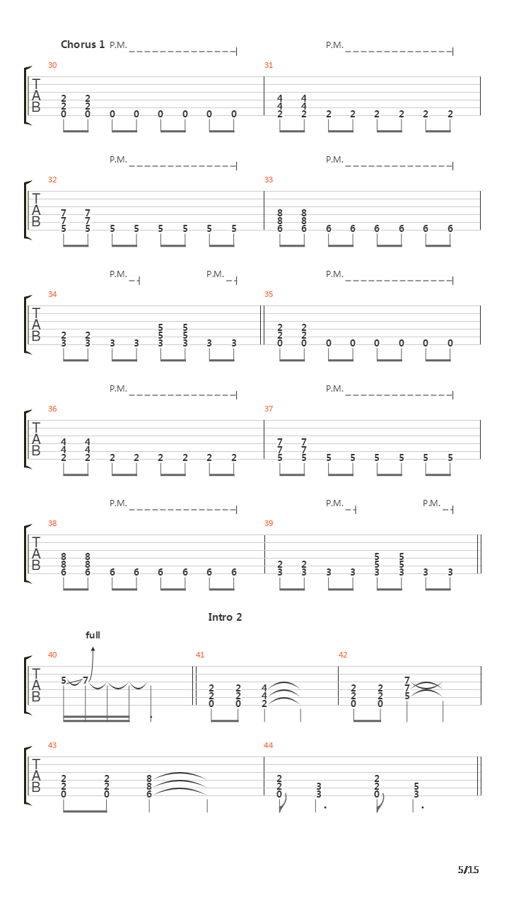 Song 11吉他谱