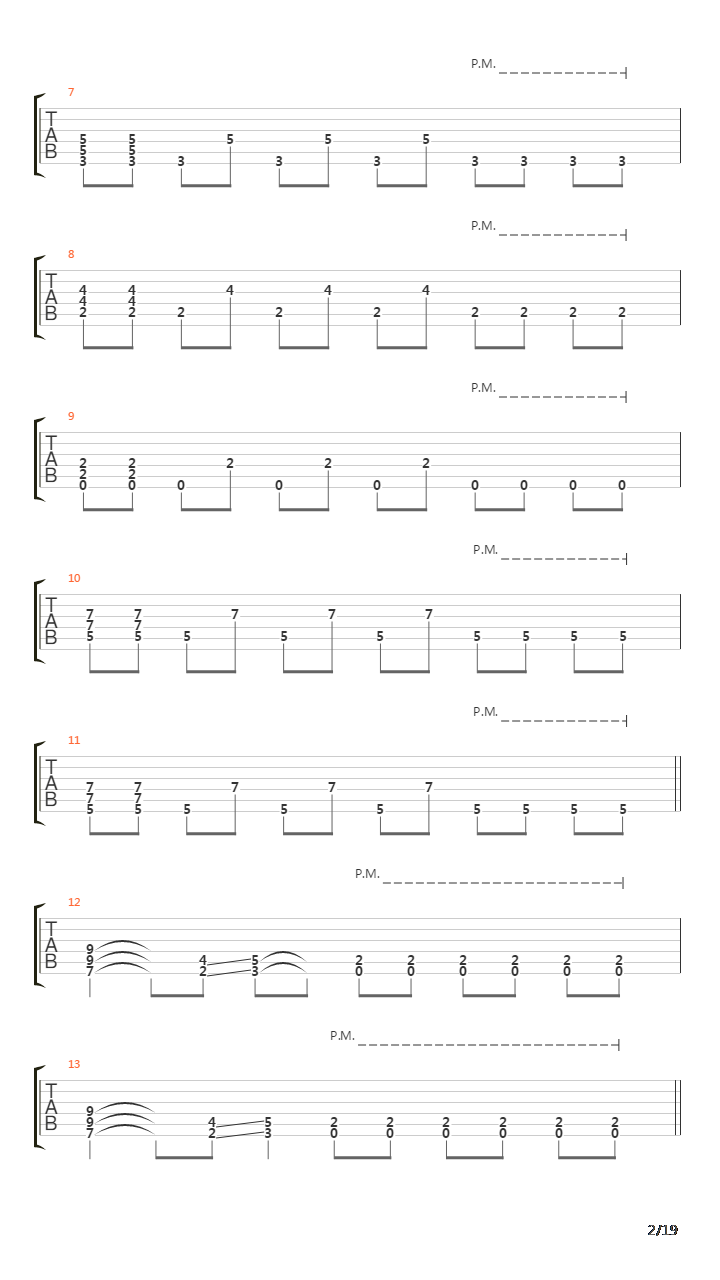 Song 12吉他谱