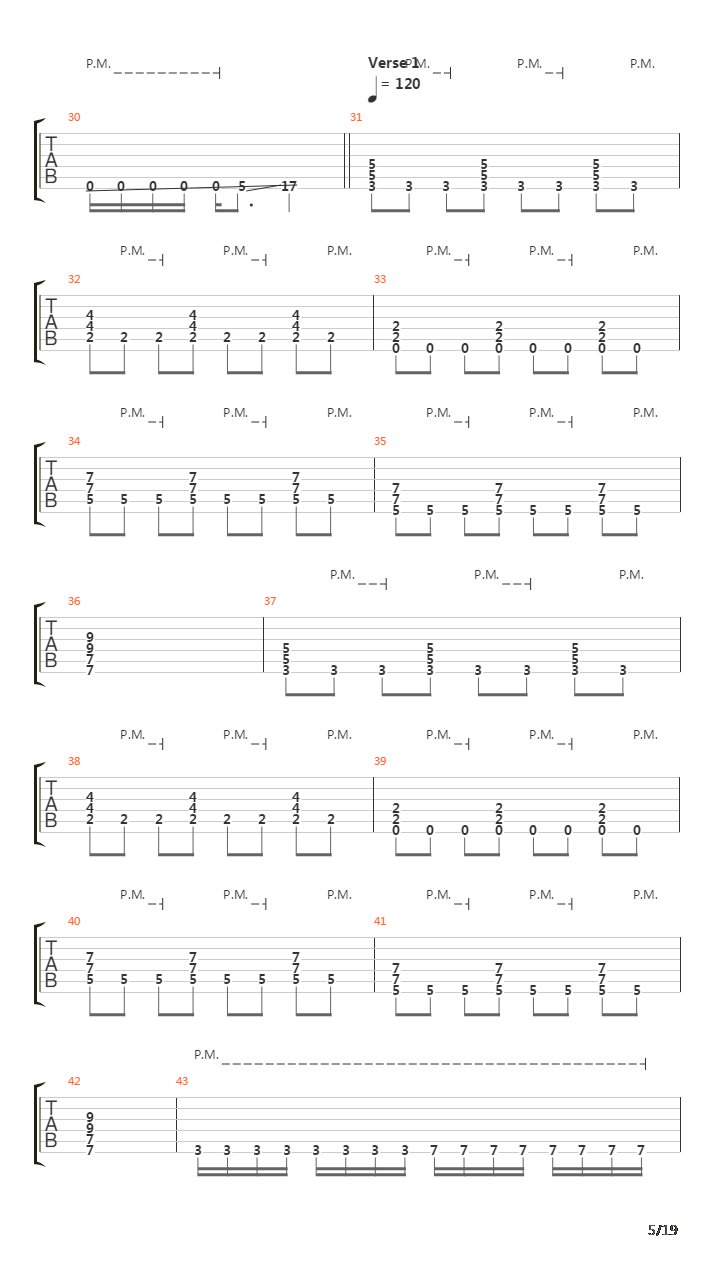 Song 12吉他谱