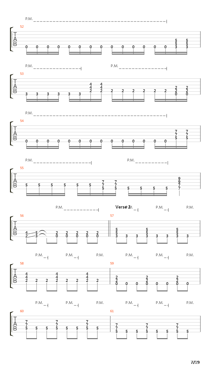 Song 12吉他谱