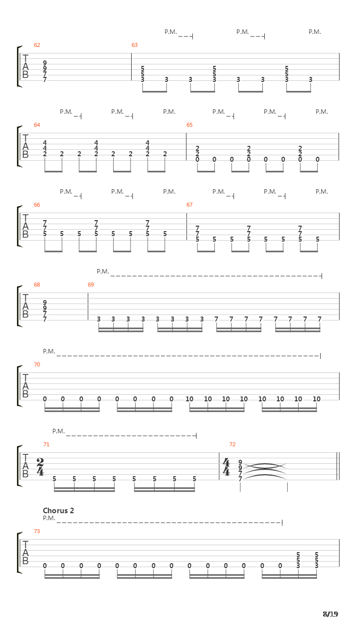 Song 12吉他谱