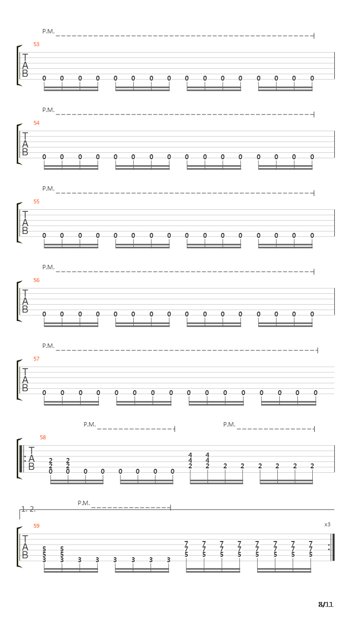 Song 3吉他谱
