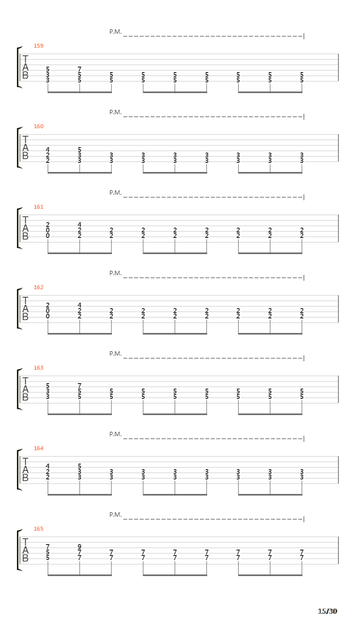 Song 30吉他谱