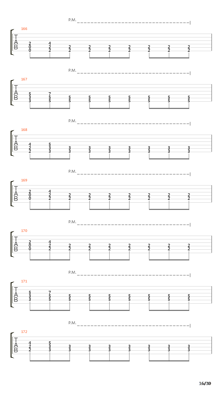 Song 30吉他谱