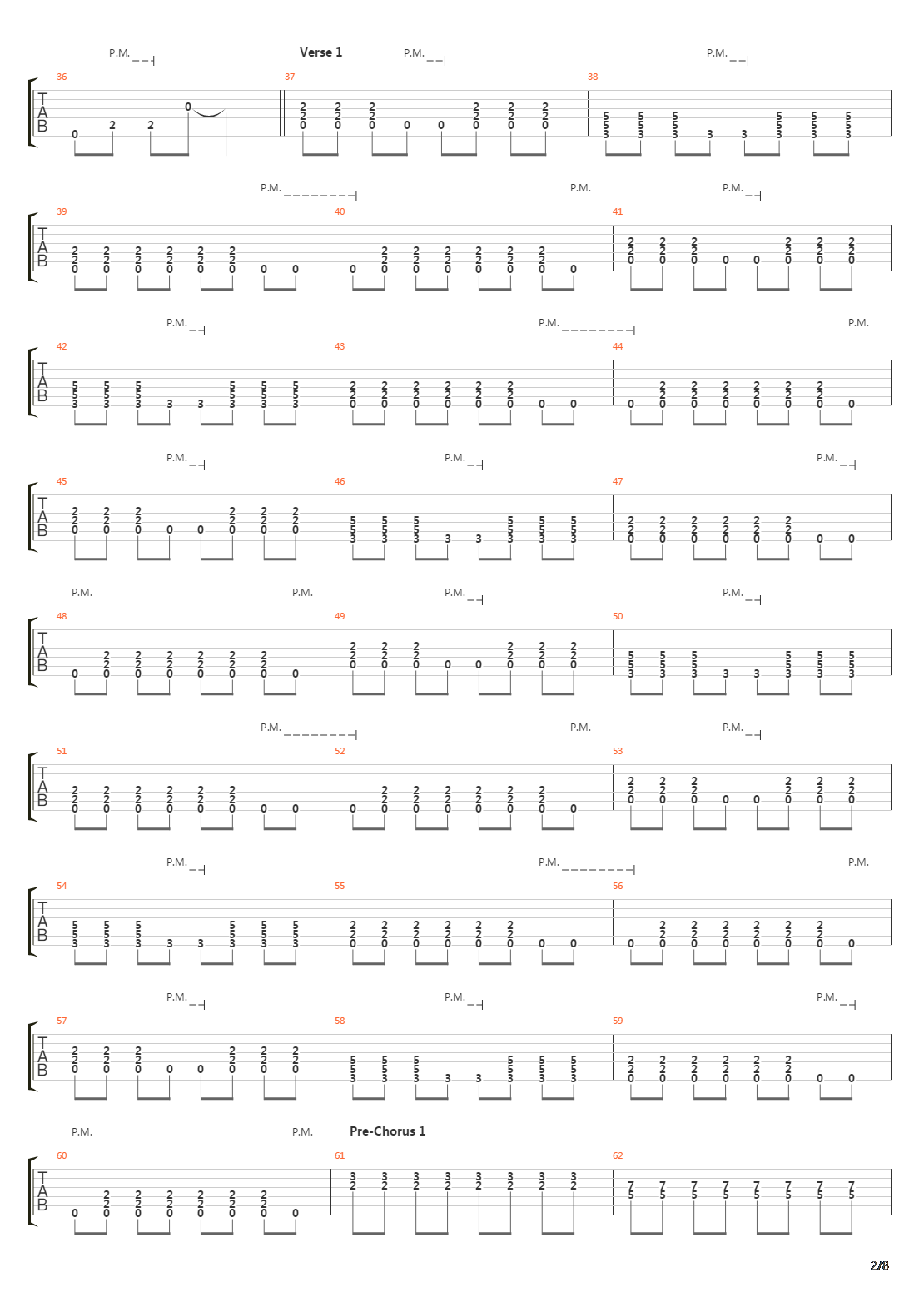 Song 32吉他谱