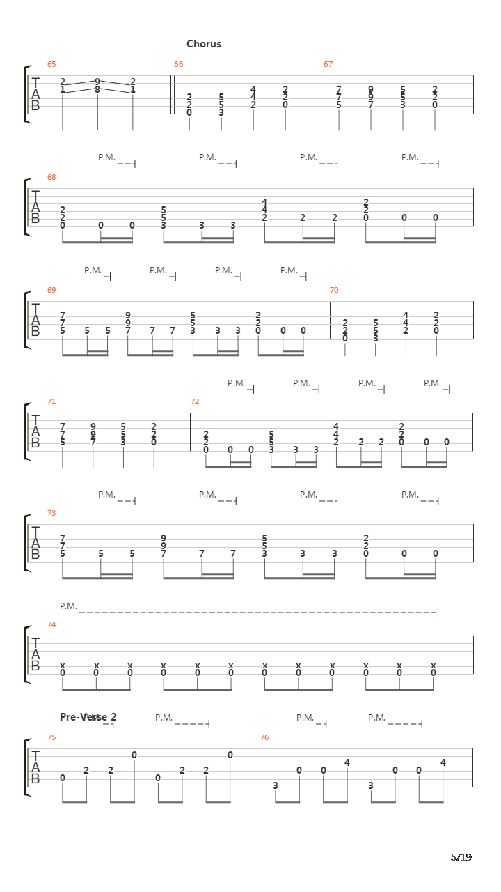 Song 32吉他谱