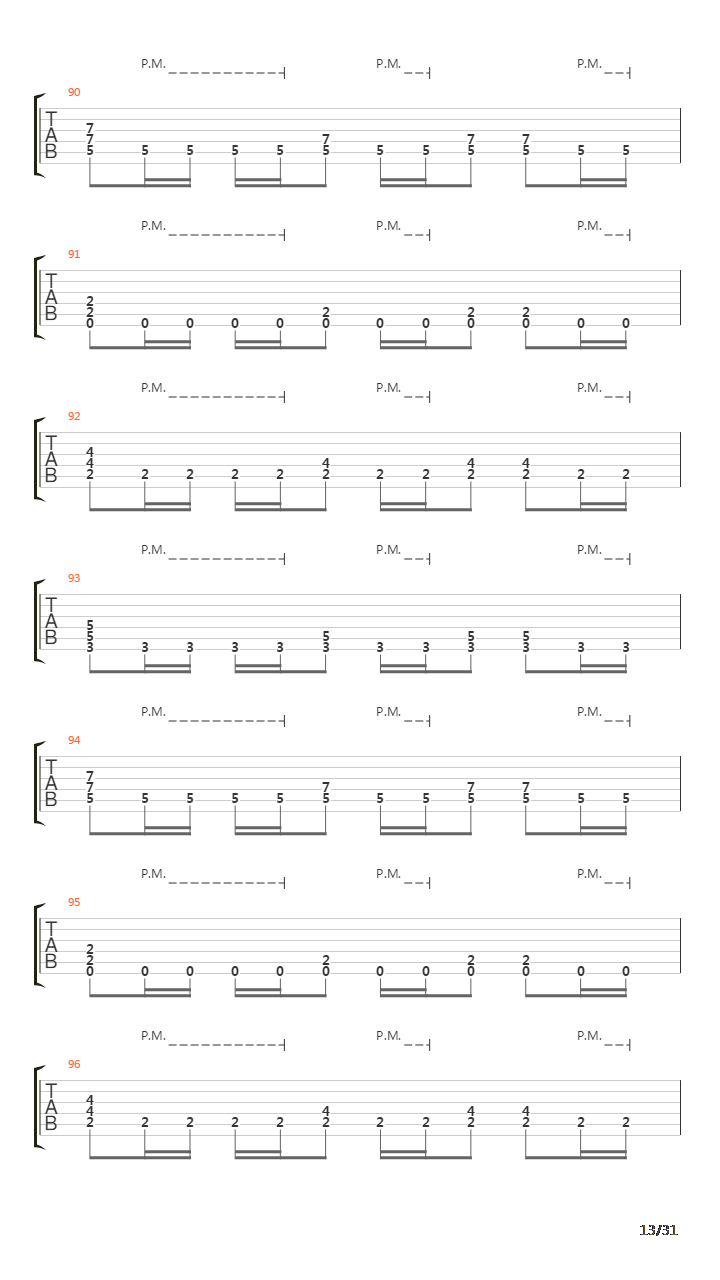 Song 35吉他谱