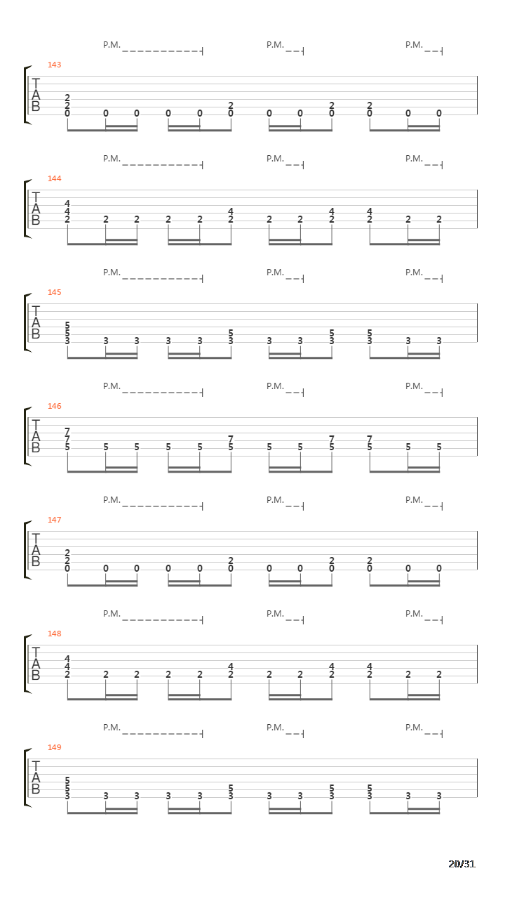 Song 35吉他谱