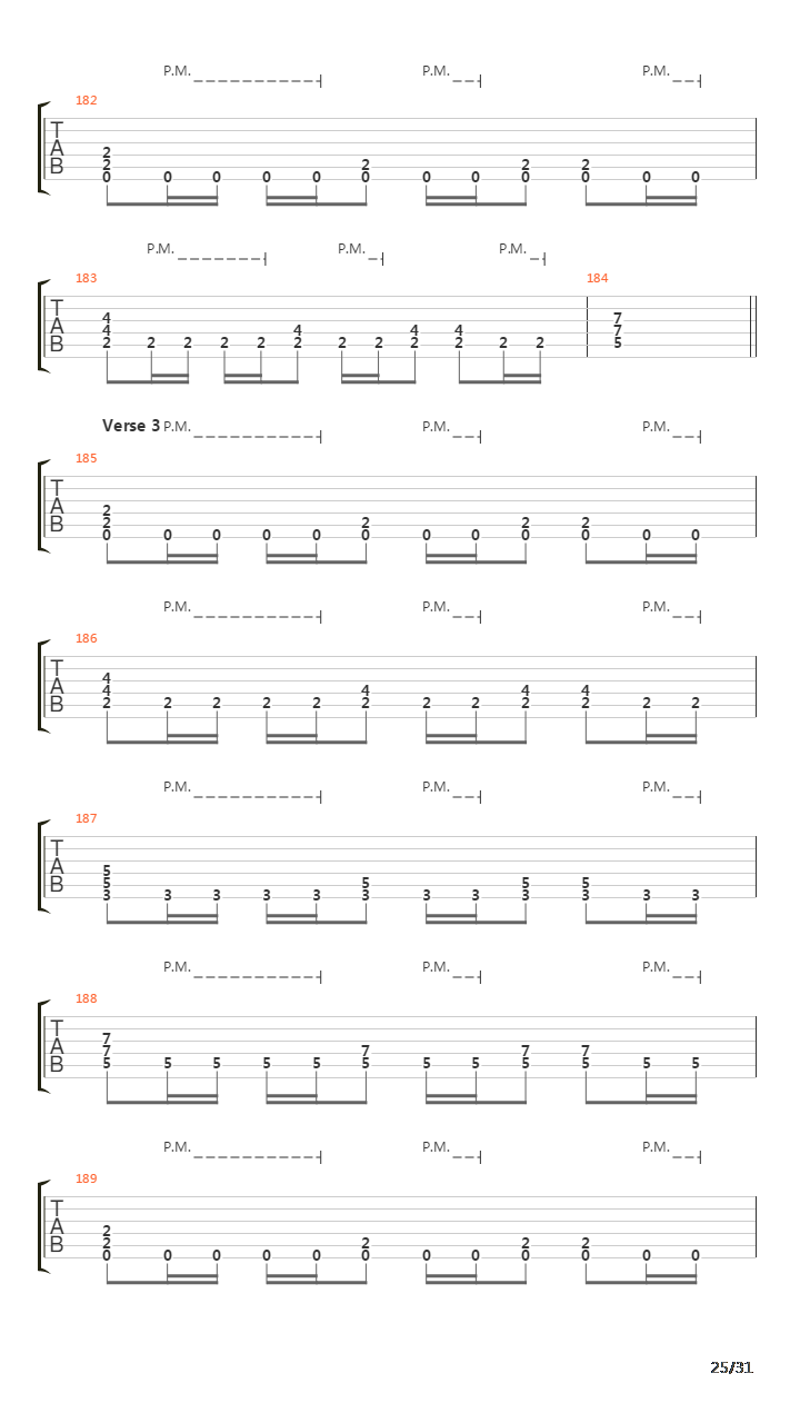 Song 35吉他谱