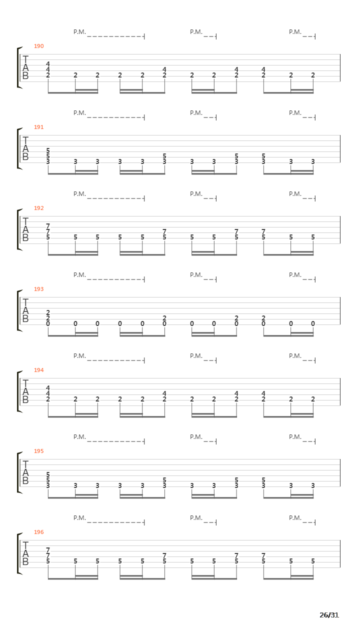 Song 35吉他谱