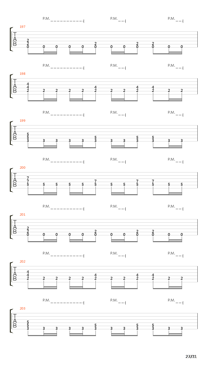 Song 35吉他谱
