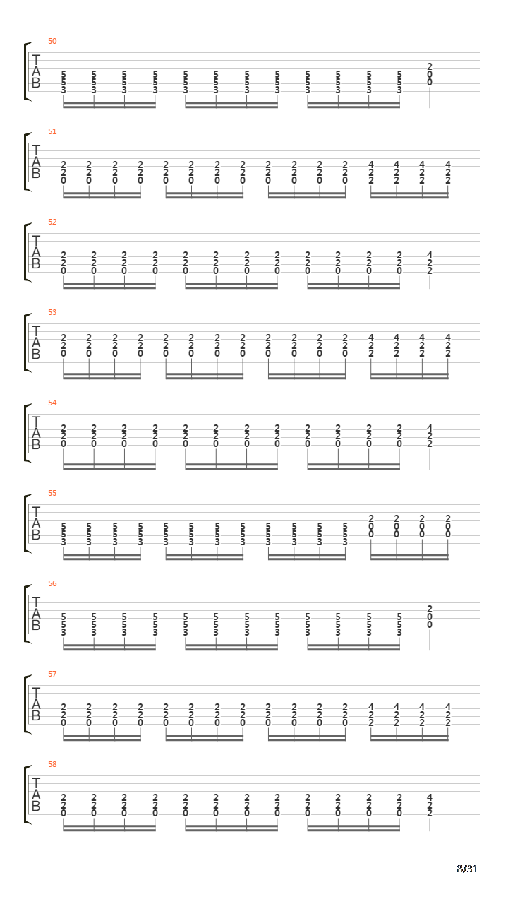 Song 35吉他谱
