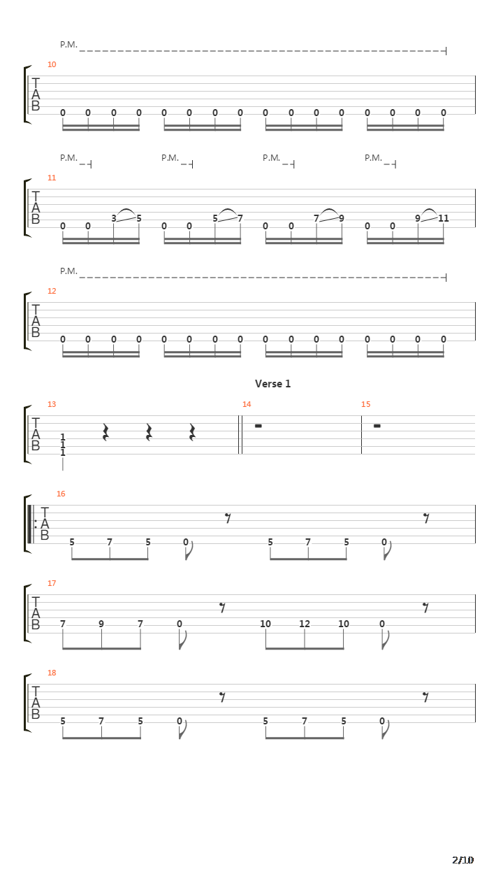 Song 5吉他谱