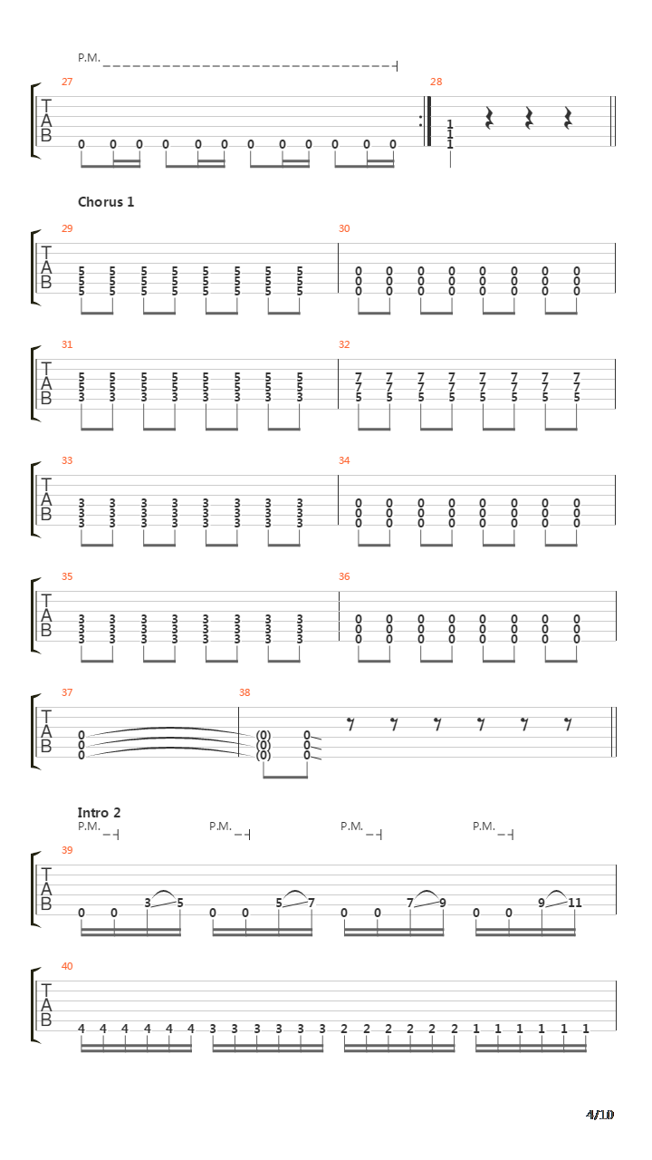 Song 5吉他谱