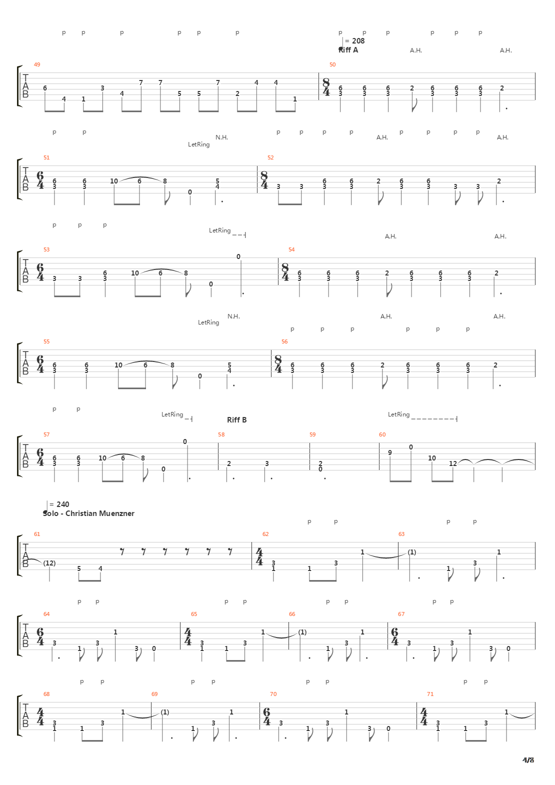 Seven吉他谱