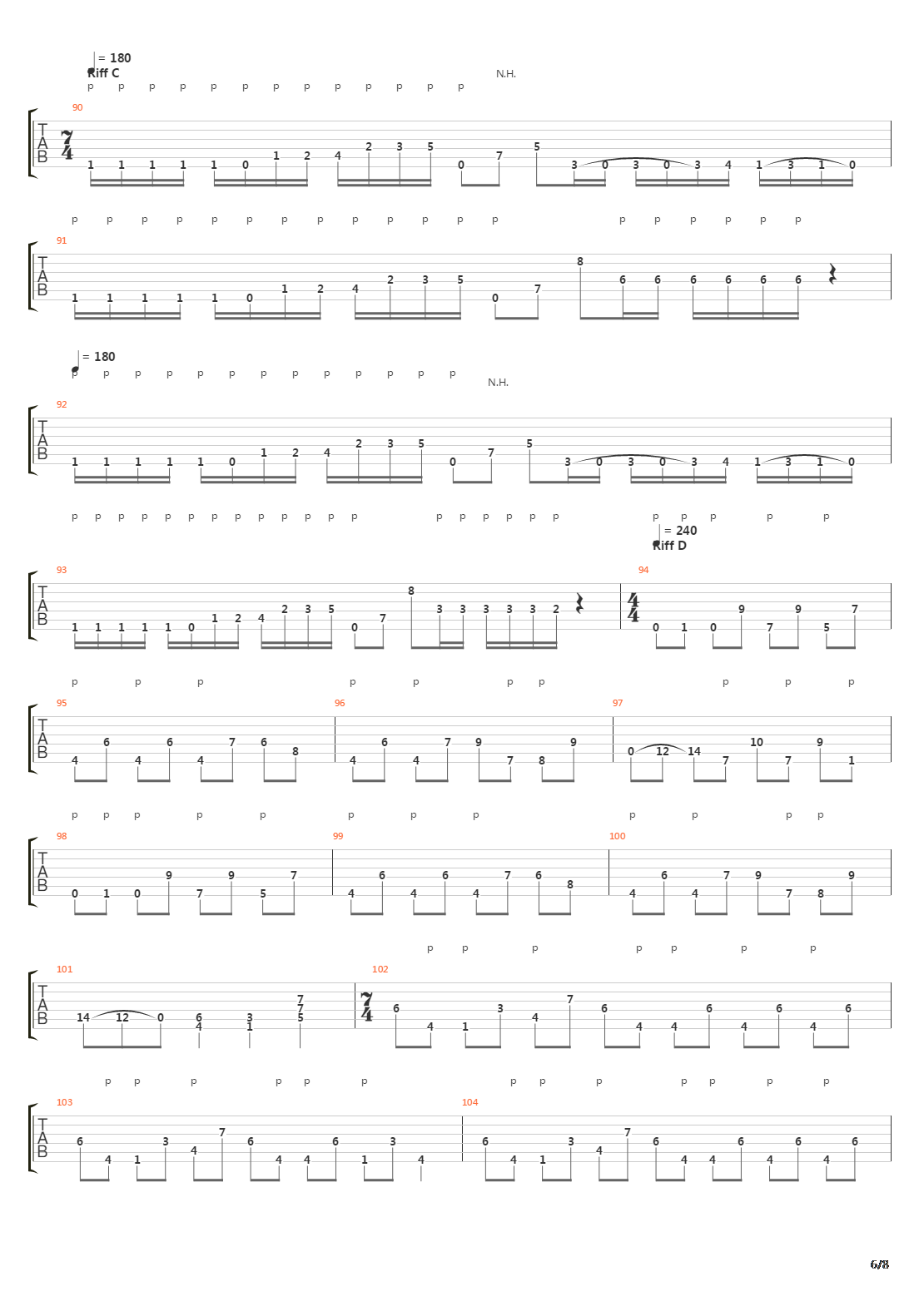 Seven吉他谱