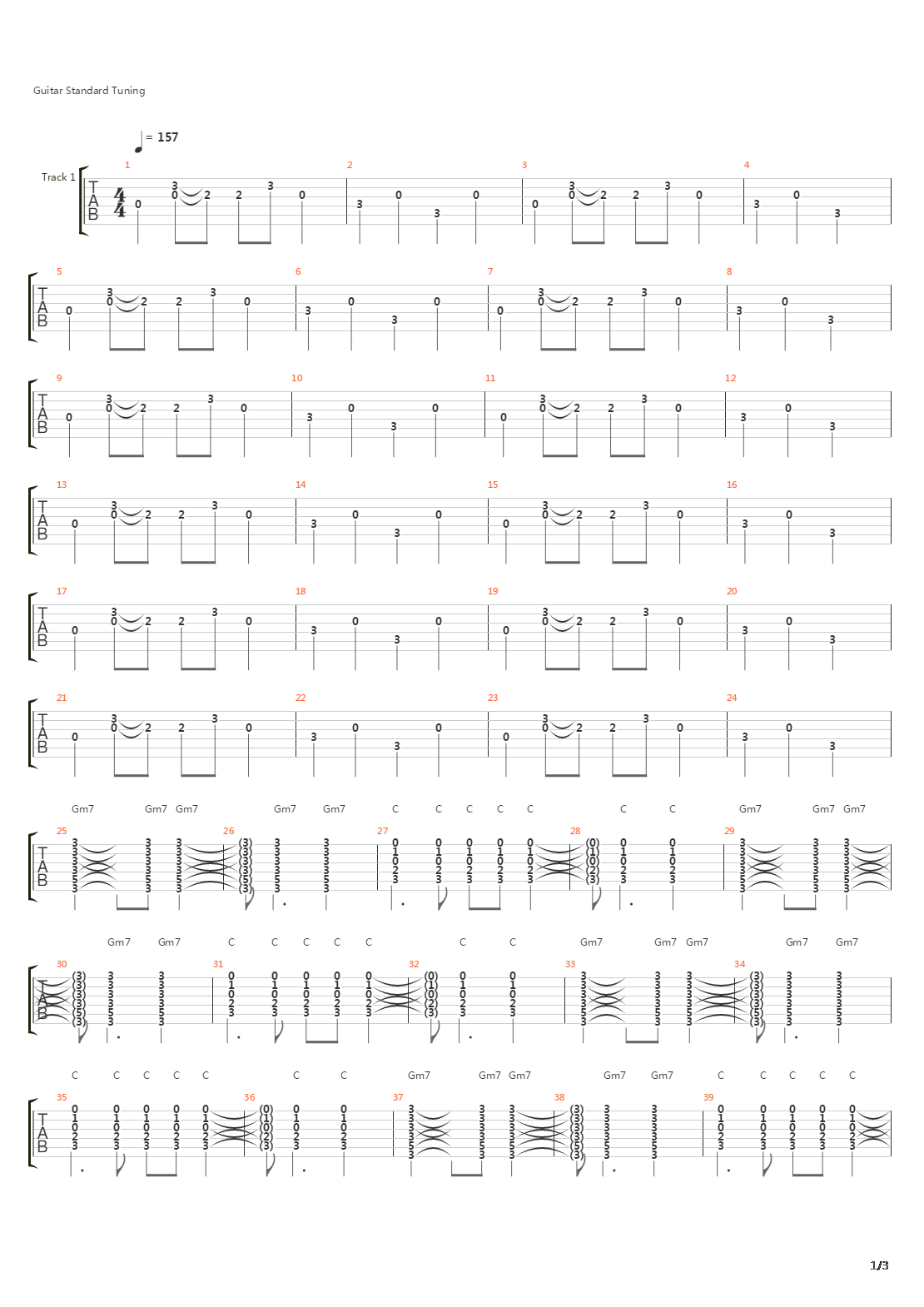 Ohio(09875)吉他谱