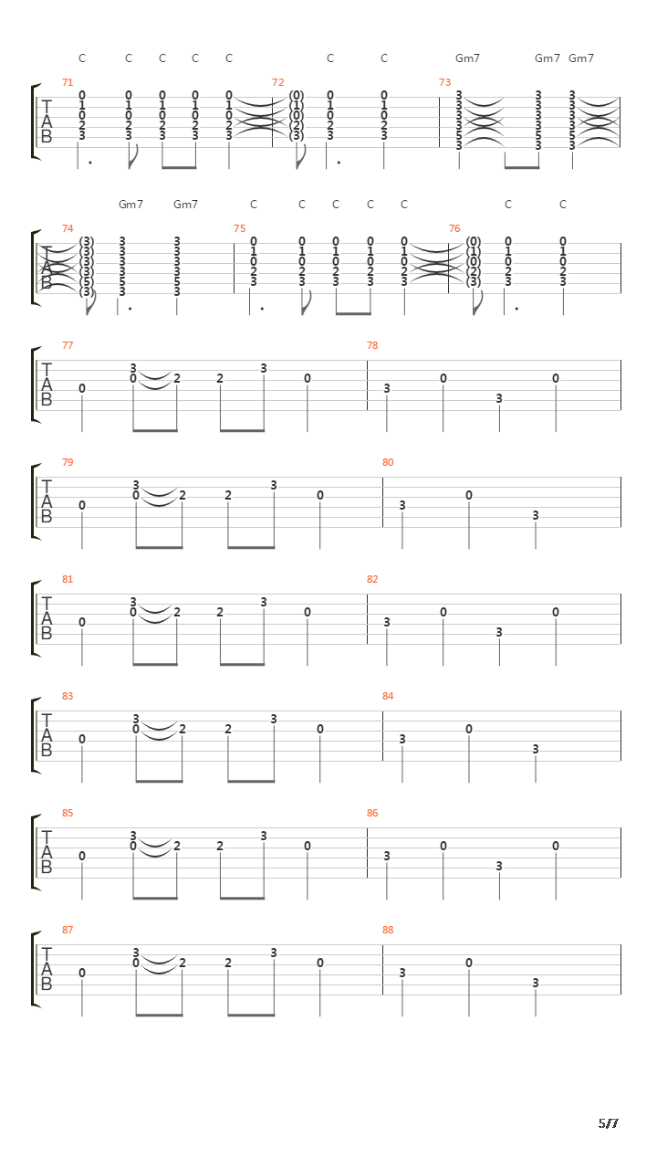 Ohio(09875)吉他谱