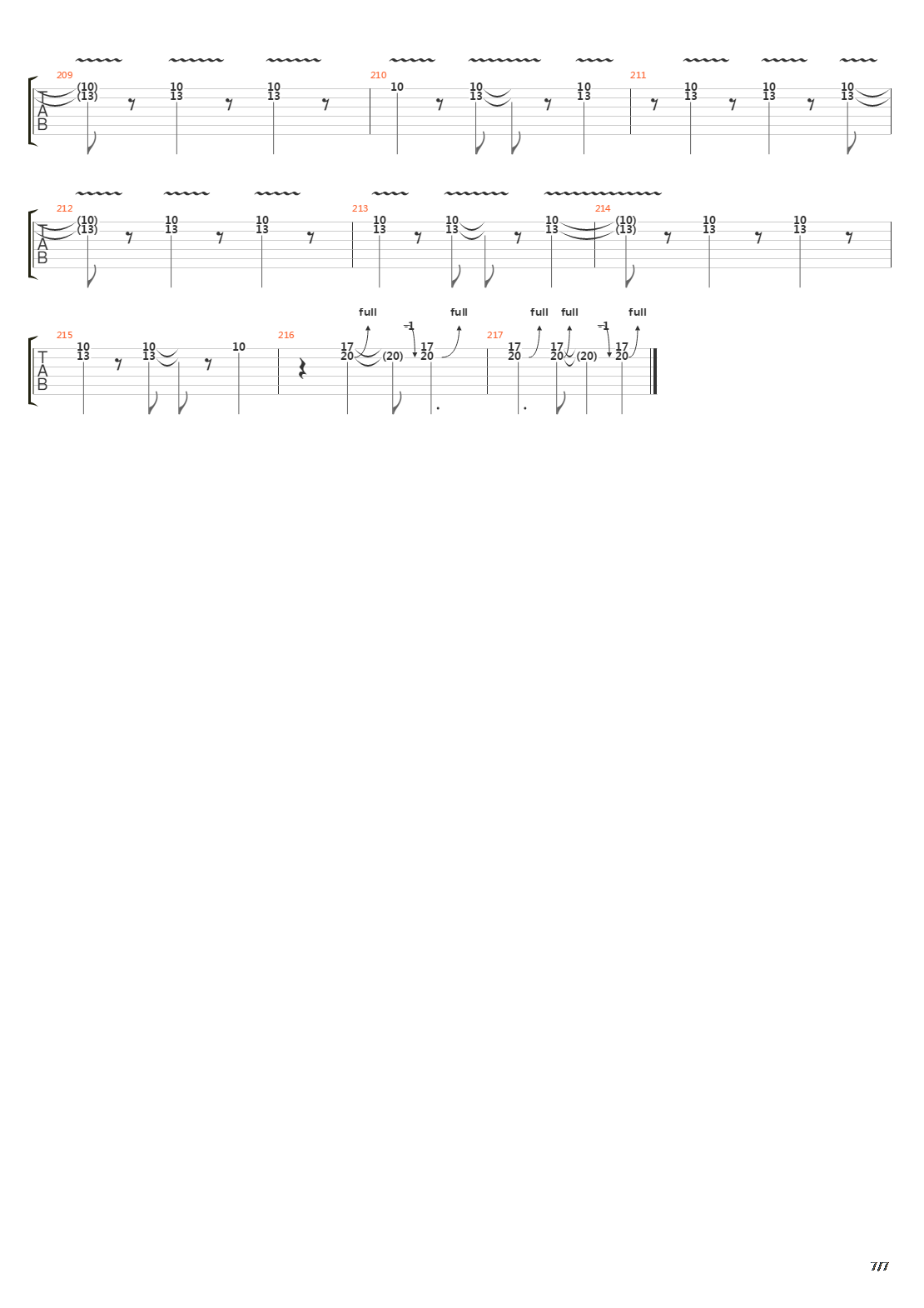 Southern Man吉他谱