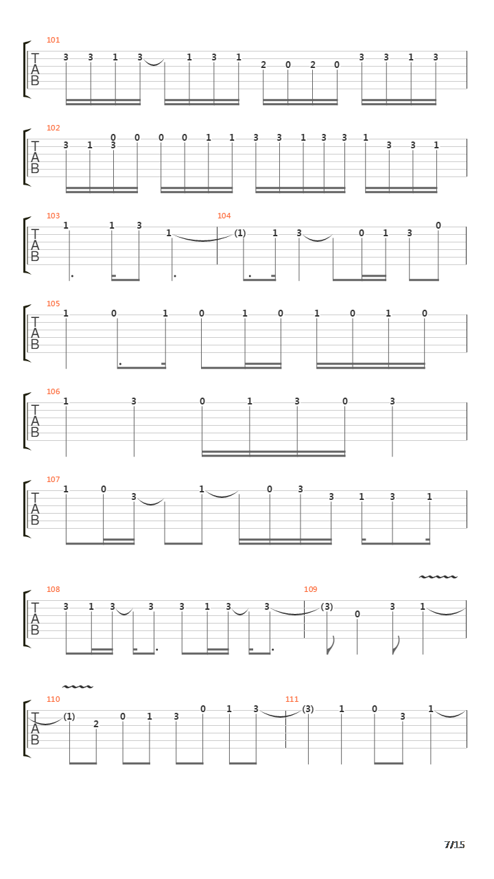 Southern Man吉他谱