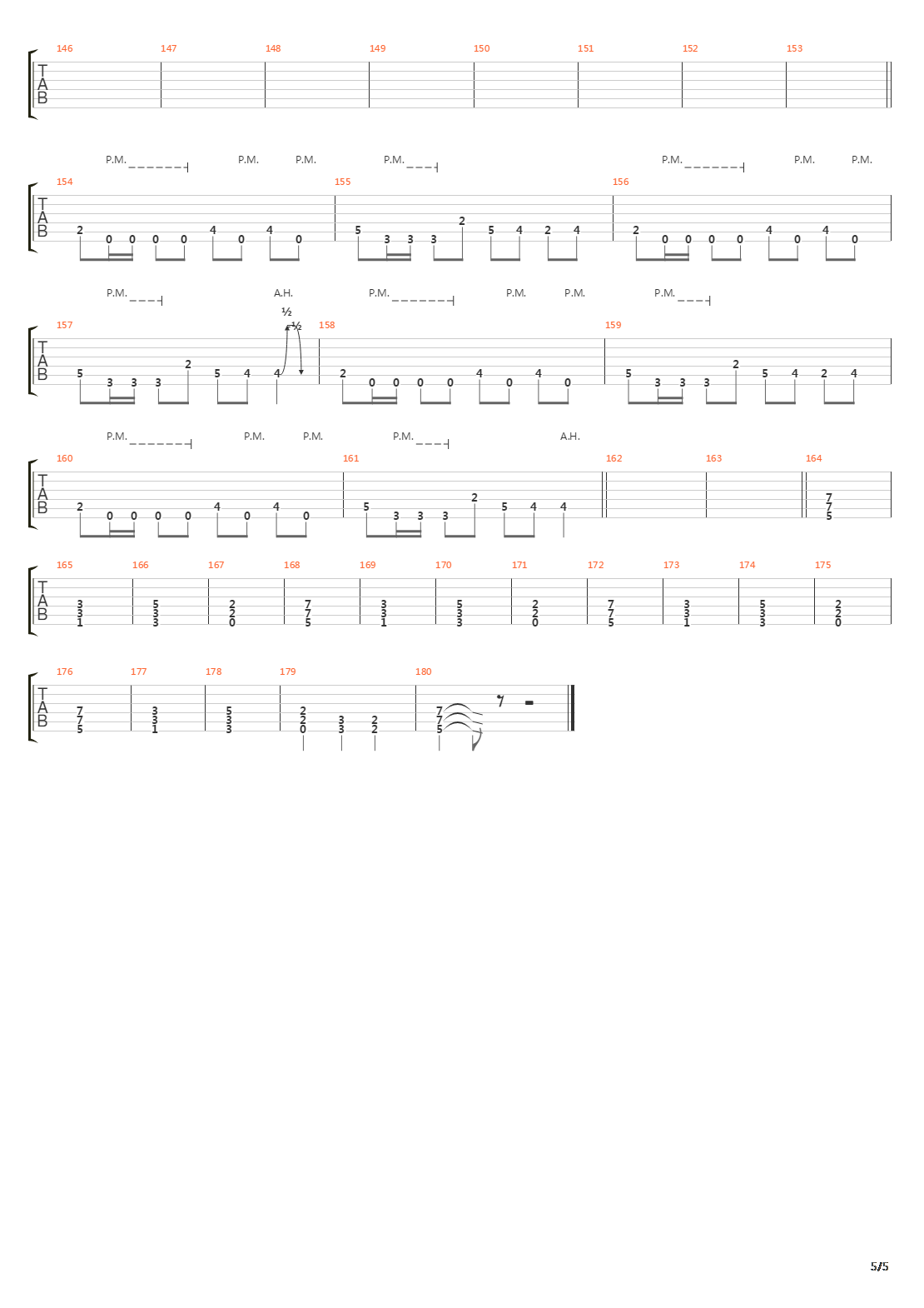 No One Survives (6-String Guitar Adaptation)吉他谱