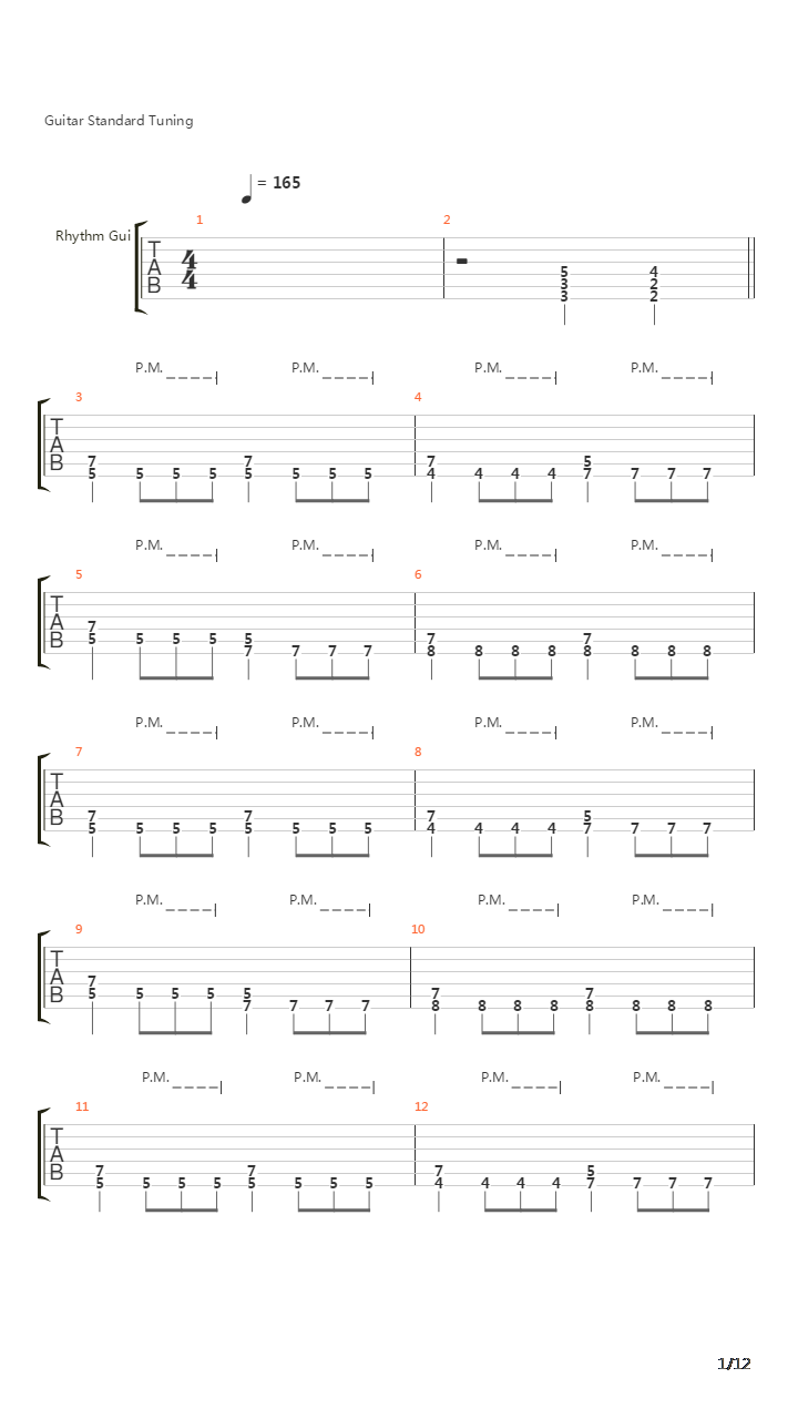 No One Survives (6-String Guitar Adaptation)吉他谱