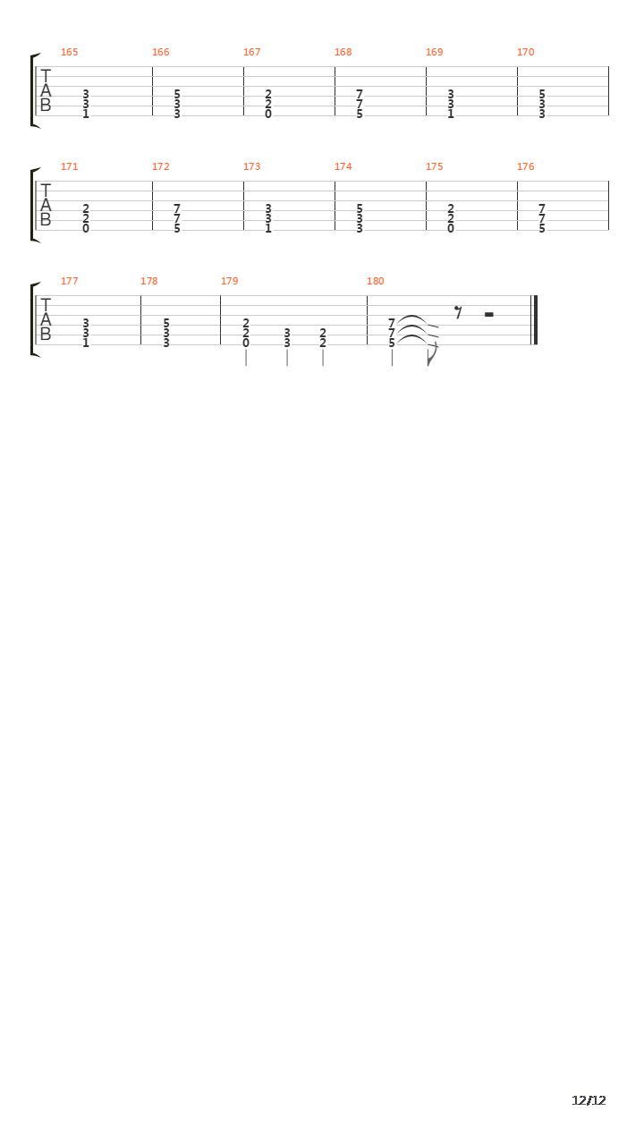 No One Survives (6-String Guitar Adaptation)吉他谱