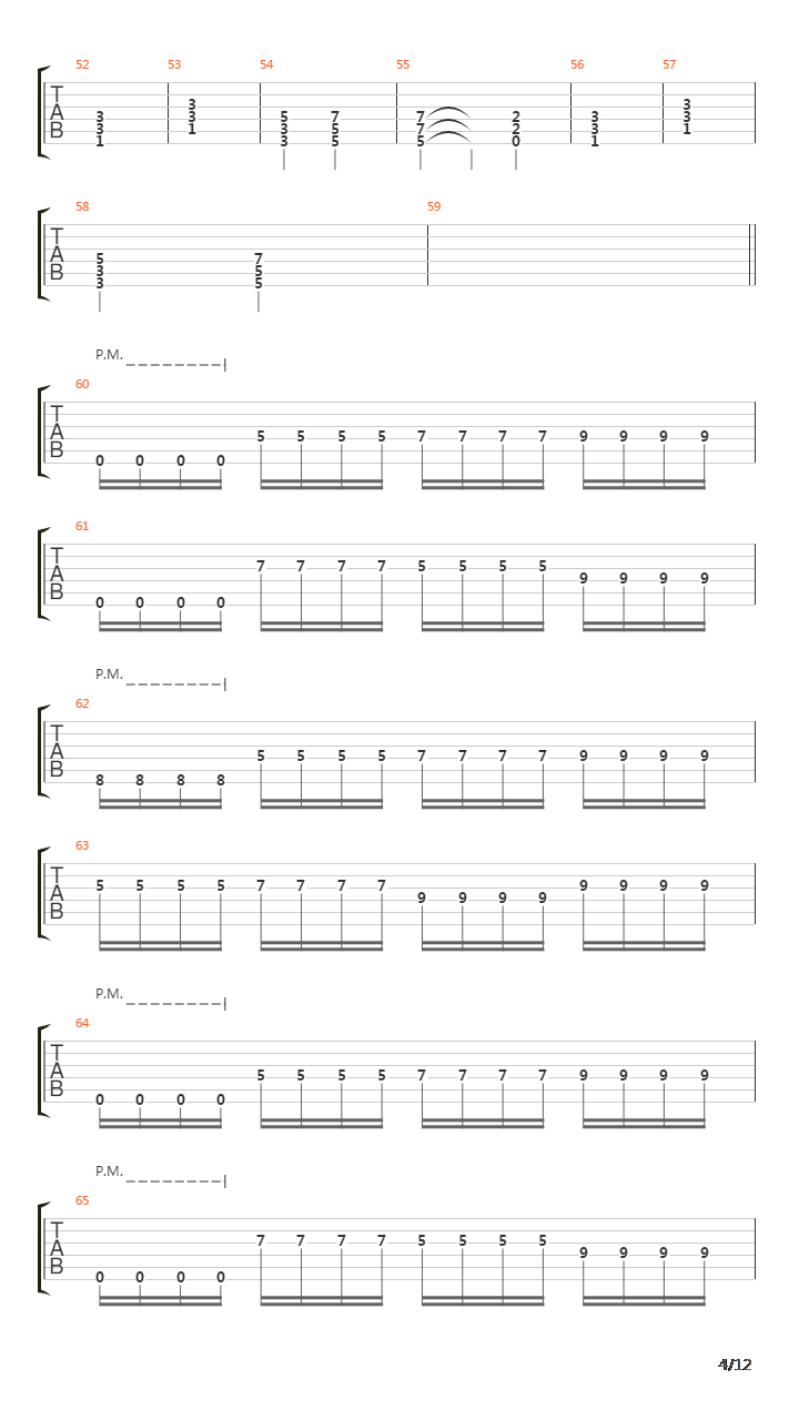 No One Survives (6-String Guitar Adaptation)吉他谱