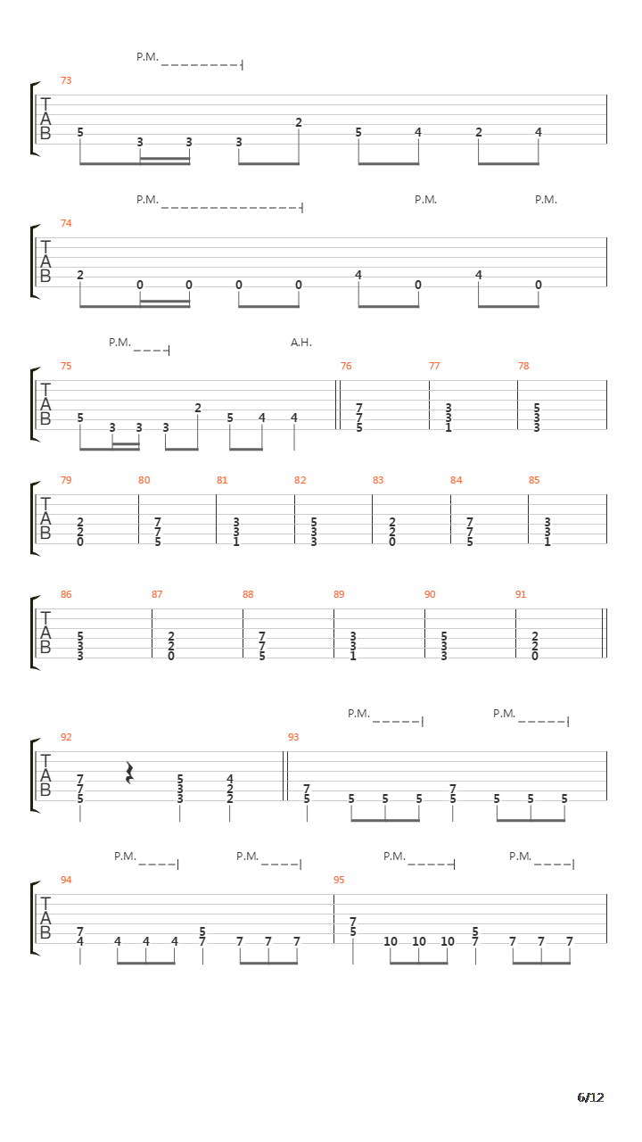 No One Survives (6-String Guitar Adaptation)吉他谱