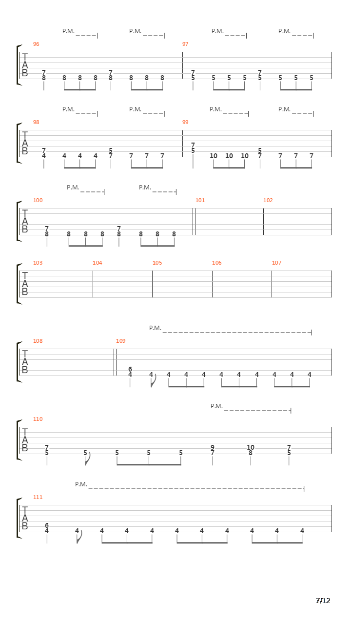 No One Survives (6-String Guitar Adaptation)吉他谱