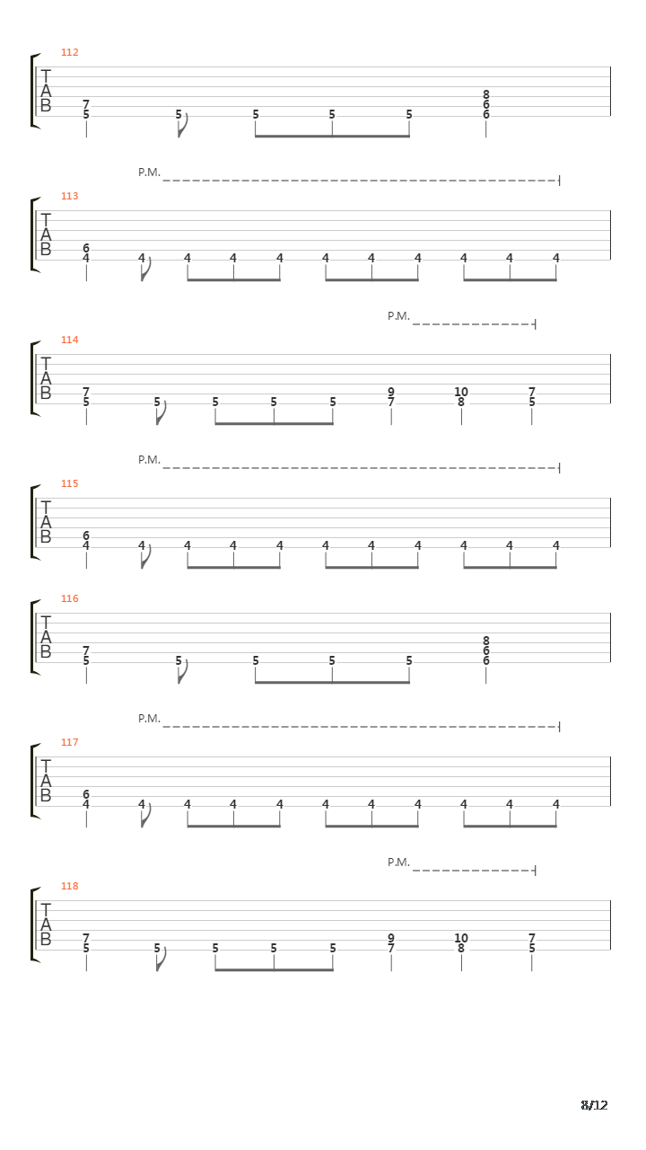 No One Survives (6-String Guitar Adaptation)吉他谱