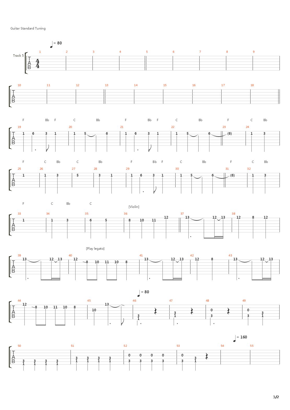 Some Bass Line吉他谱