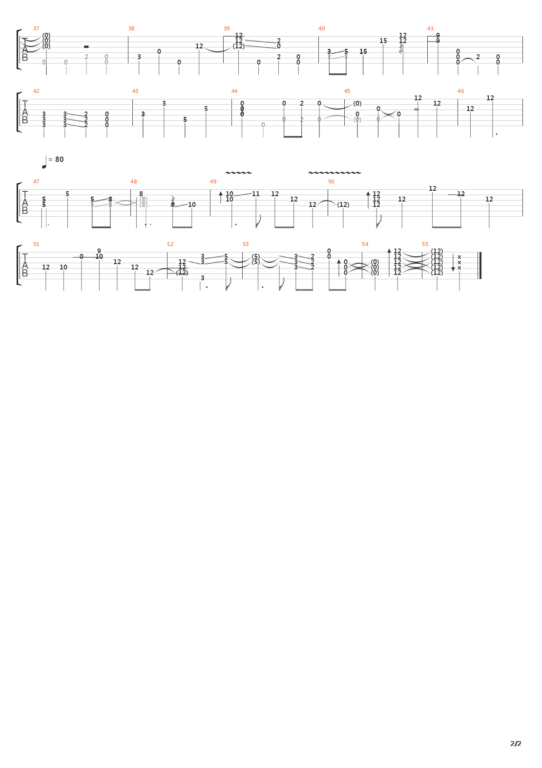 Web Page Intro Tune吉他谱
