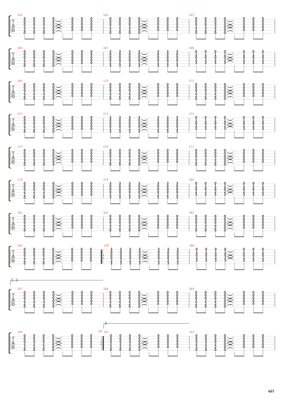 A L'arrière Des Taxis吉他谱
