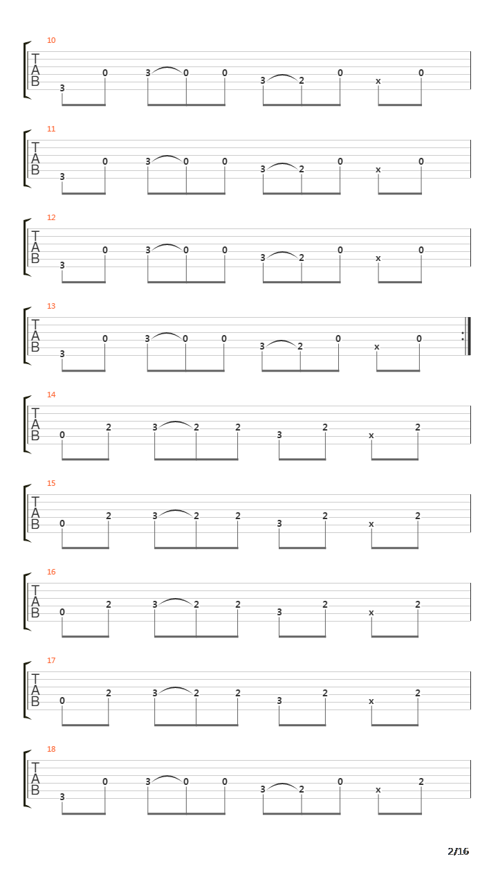 Les ecorches吉他谱