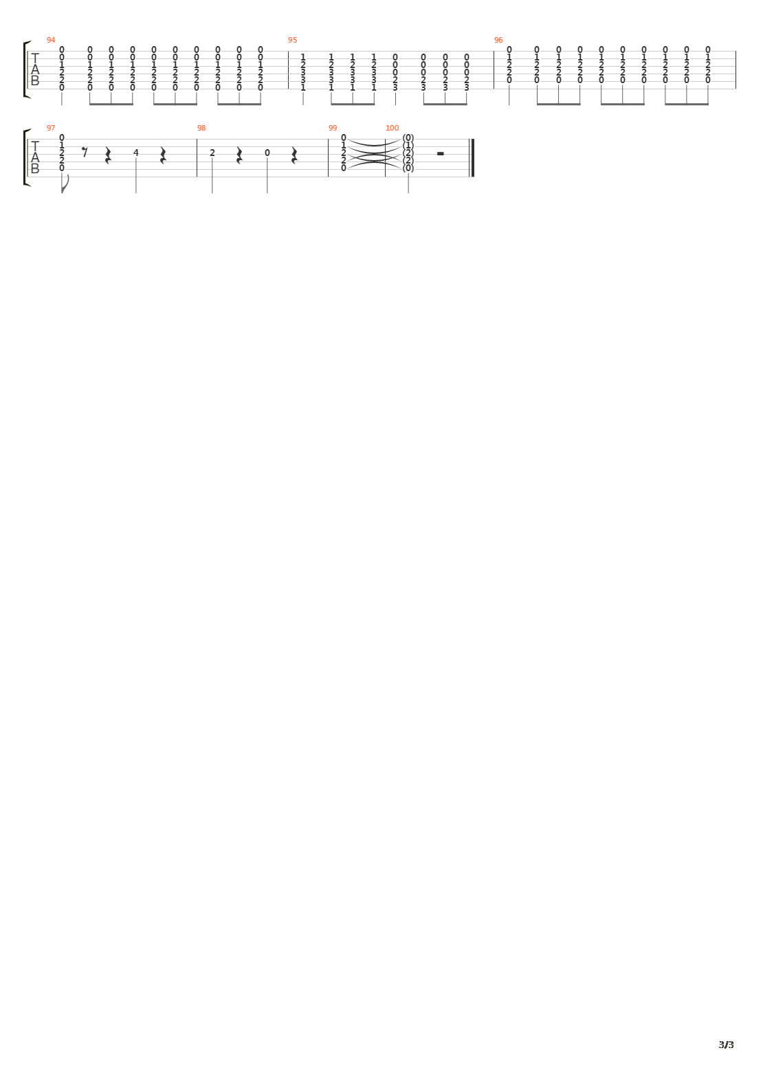 Marlène吉他谱
