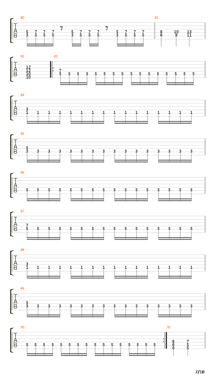 River Of Death吉他谱